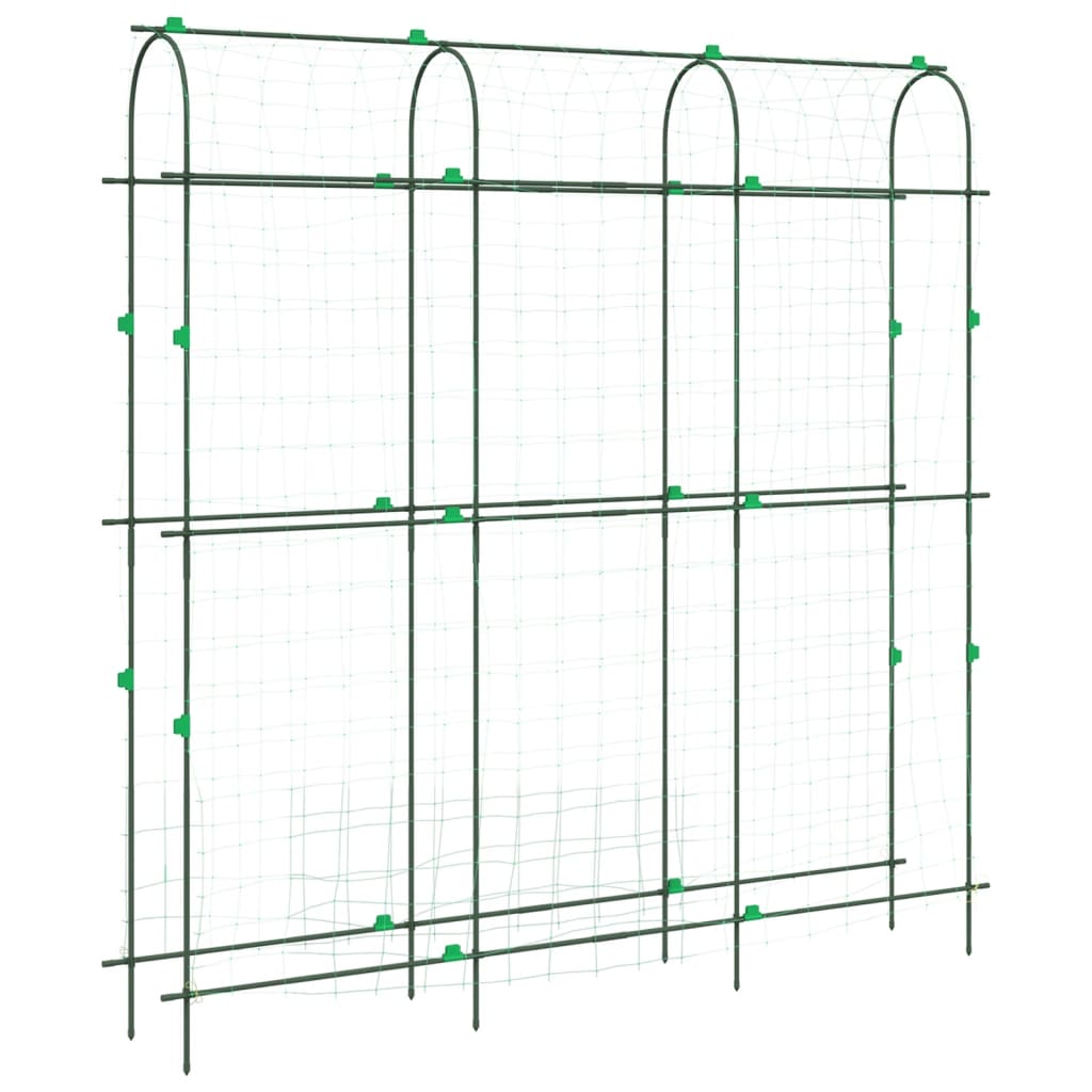 Sodo grotelės vijokliniams augalams, 2vnt., plienas, U formos