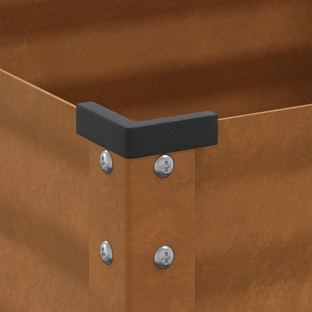 Sodo lovelis, 100x41x90cm, plienas