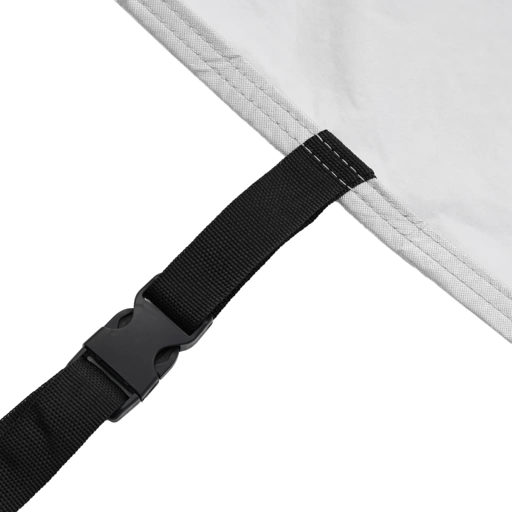 Automobilio uždangalas sedanams, sidabrinis, XL dydžio, pilnas