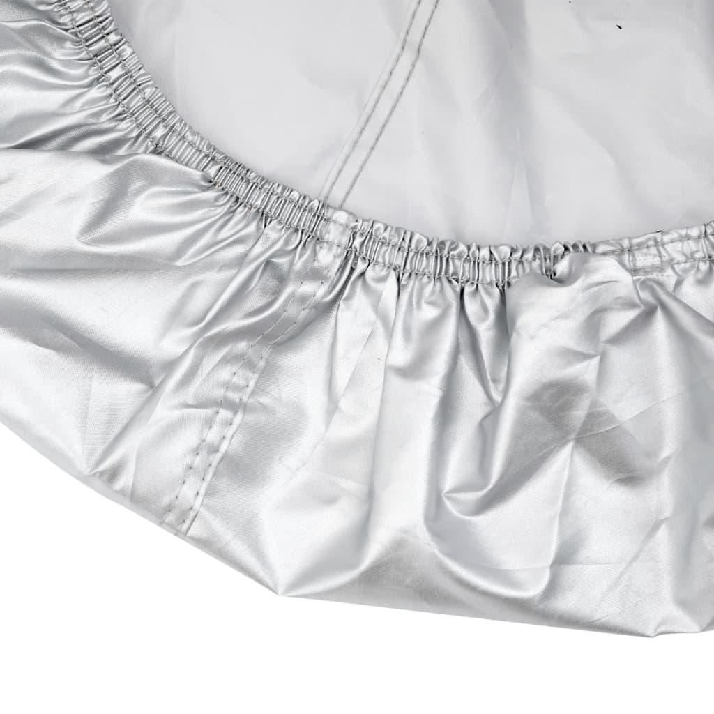 Automobilio uždangalas visureigiams, pilkas ir sidabrinis, XL