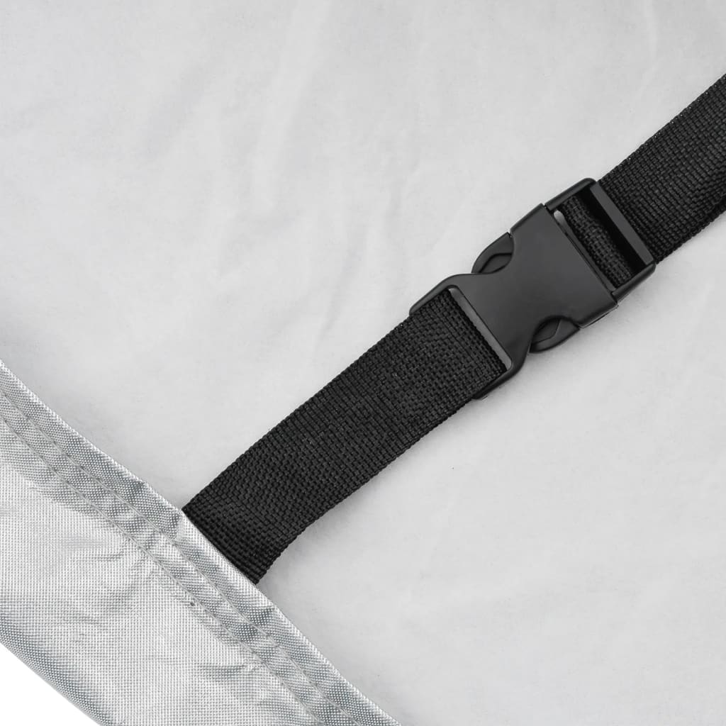 Automobilio uždangalas sedanams, sidabrinis, L dydžio, PEVA