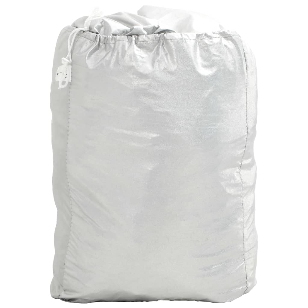 Automobilio uždangalas sedanams, sidabrinis, XL dydžio, PEVA