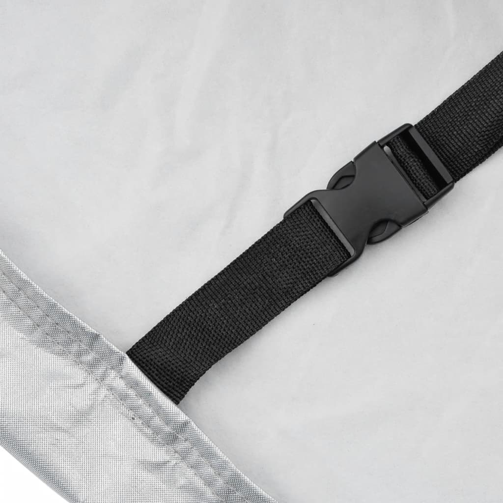 Automobilio uždangalas sedanams, sidabrinis, XXL dydžio, PEVA