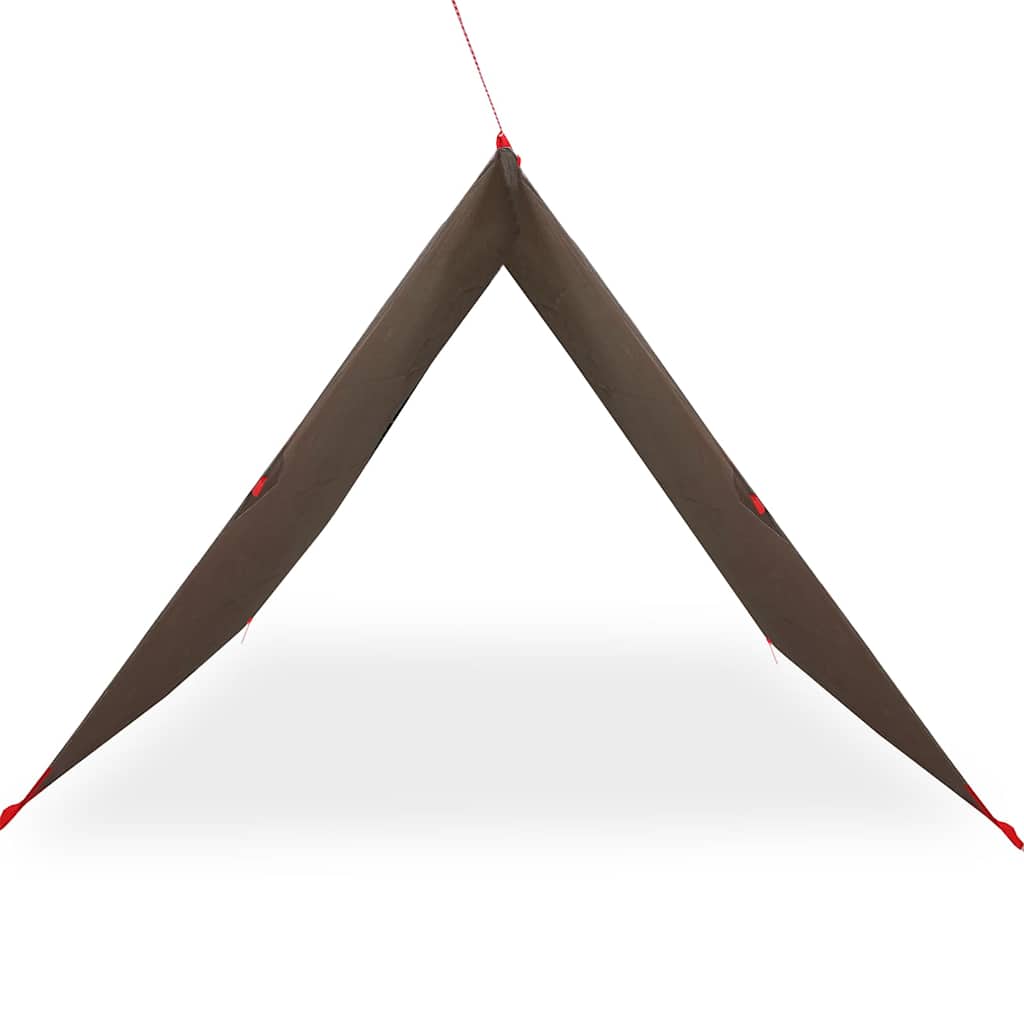 Stovyklavimo tentas, rudas, 306x306cm, atsparus vandeniui