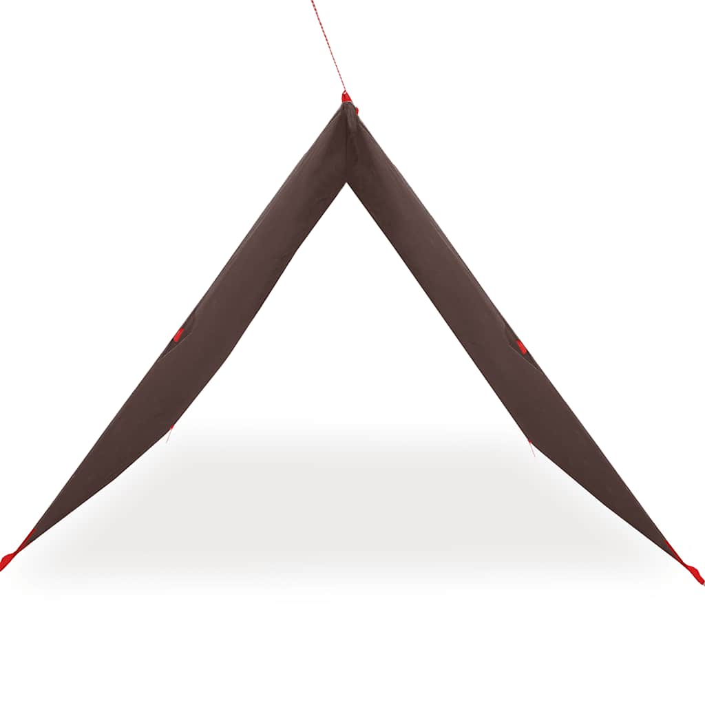 Stovyklavimo tentas, rudas, 366x306cm, atsparus vandeniui