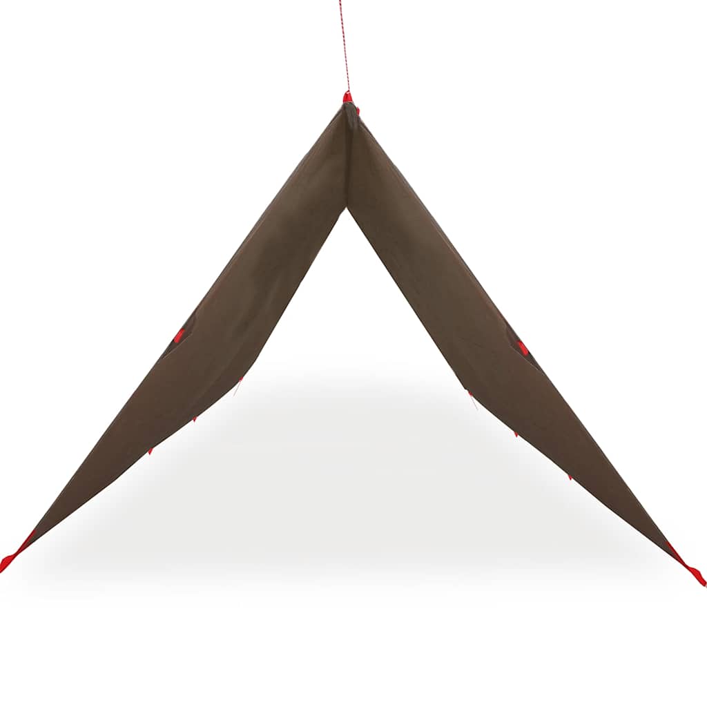 Stovyklavimo tentas, rudas, 506x306cm, atsparus vandeniui