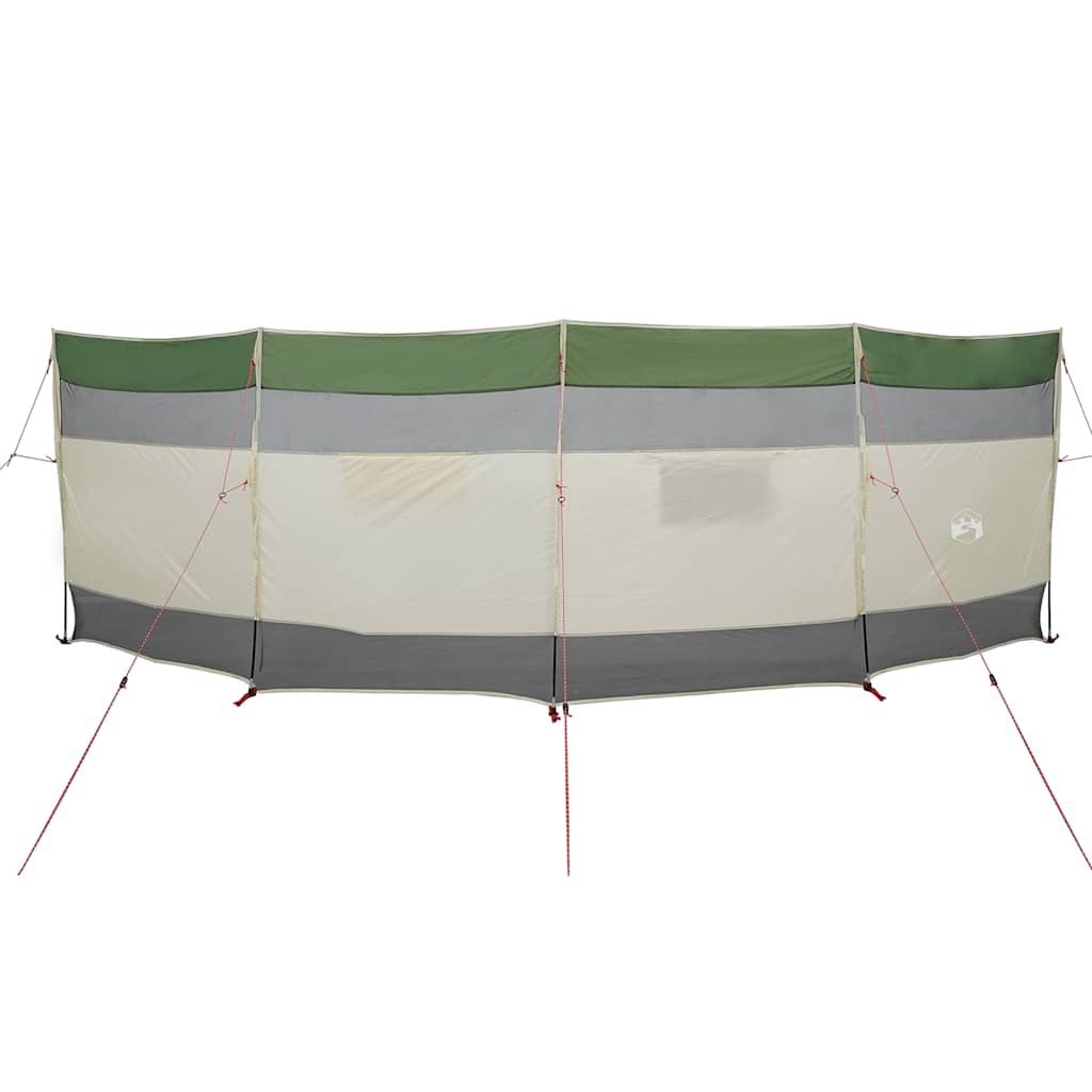 Camping Windbreak Green 510x153 cm Atsparus vandeniui