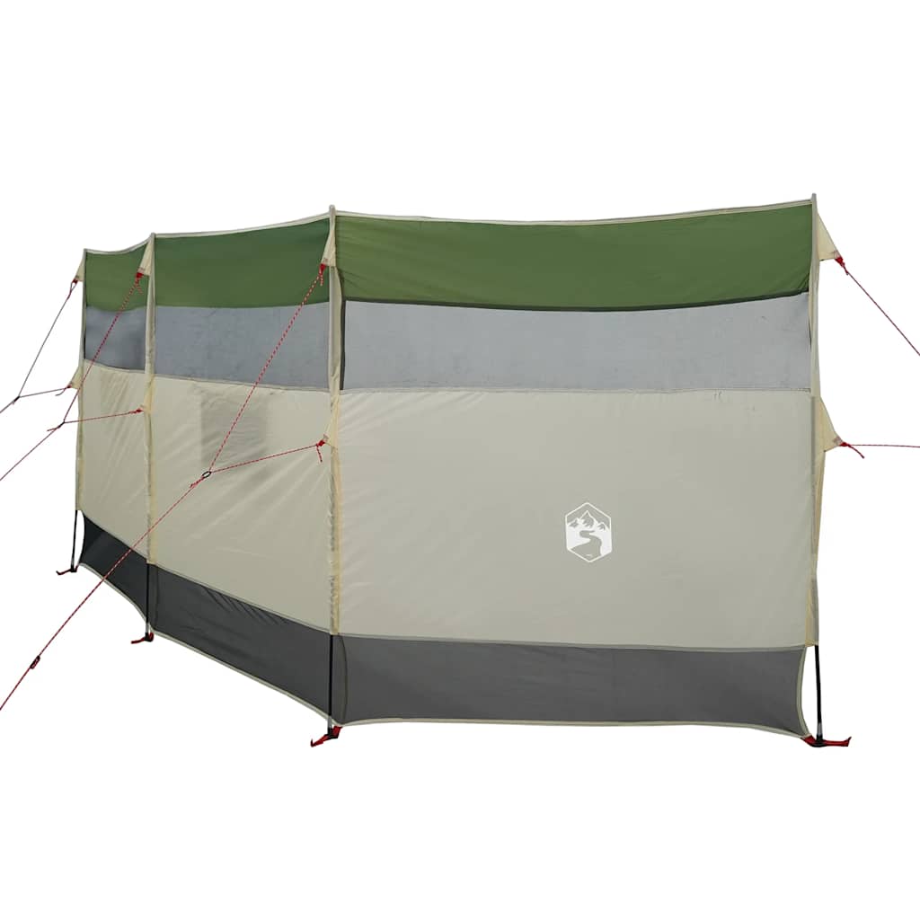 Camping Windbreak Green 510x153 cm Atsparus vandeniui