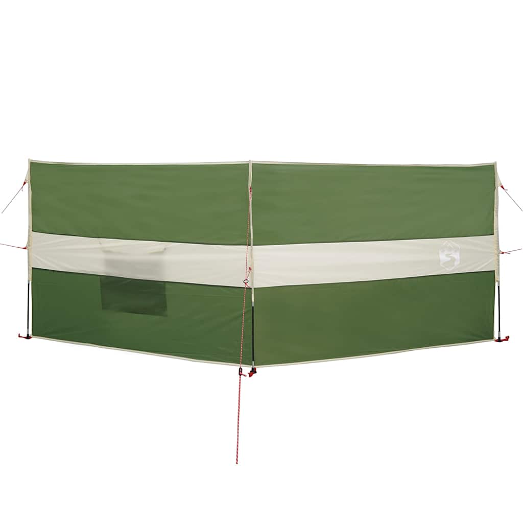 Camping Windbreak Green 344x120 cm Atsparus vandeniui