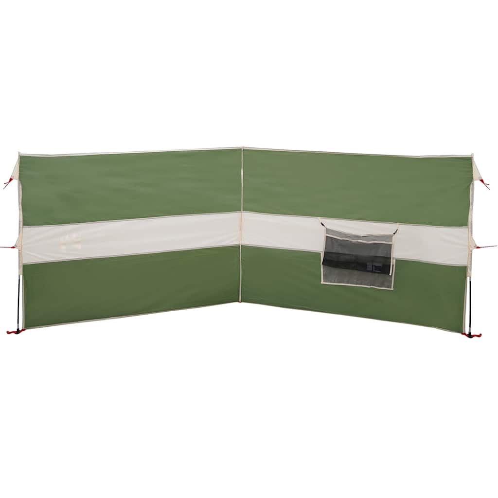 Camping Windbreak Green 344x120 cm Atsparus vandeniui