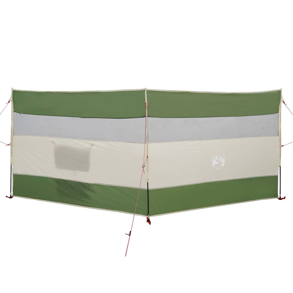 Camping Windbreak Green 340x130 cm Atsparus vandeniui