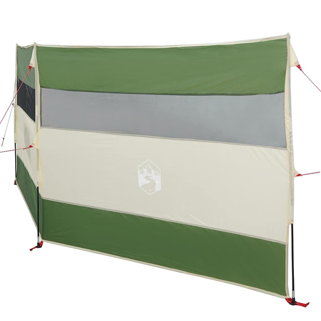 Camping Windbreak Green 340x130 cm Atsparus vandeniui