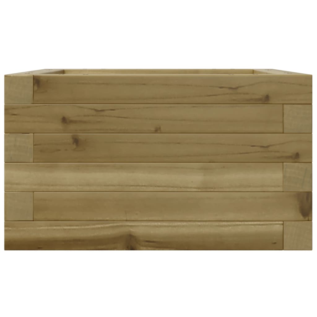 Sodo lovelis, 40x40x23cm, impregnuota pušies mediena