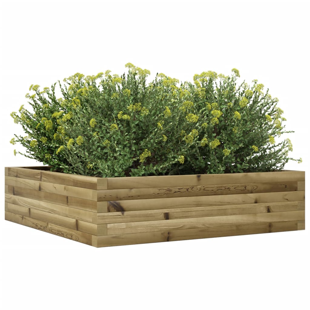 Sodo lovelis, 90x90x23cm, impregnuota pušies mediena