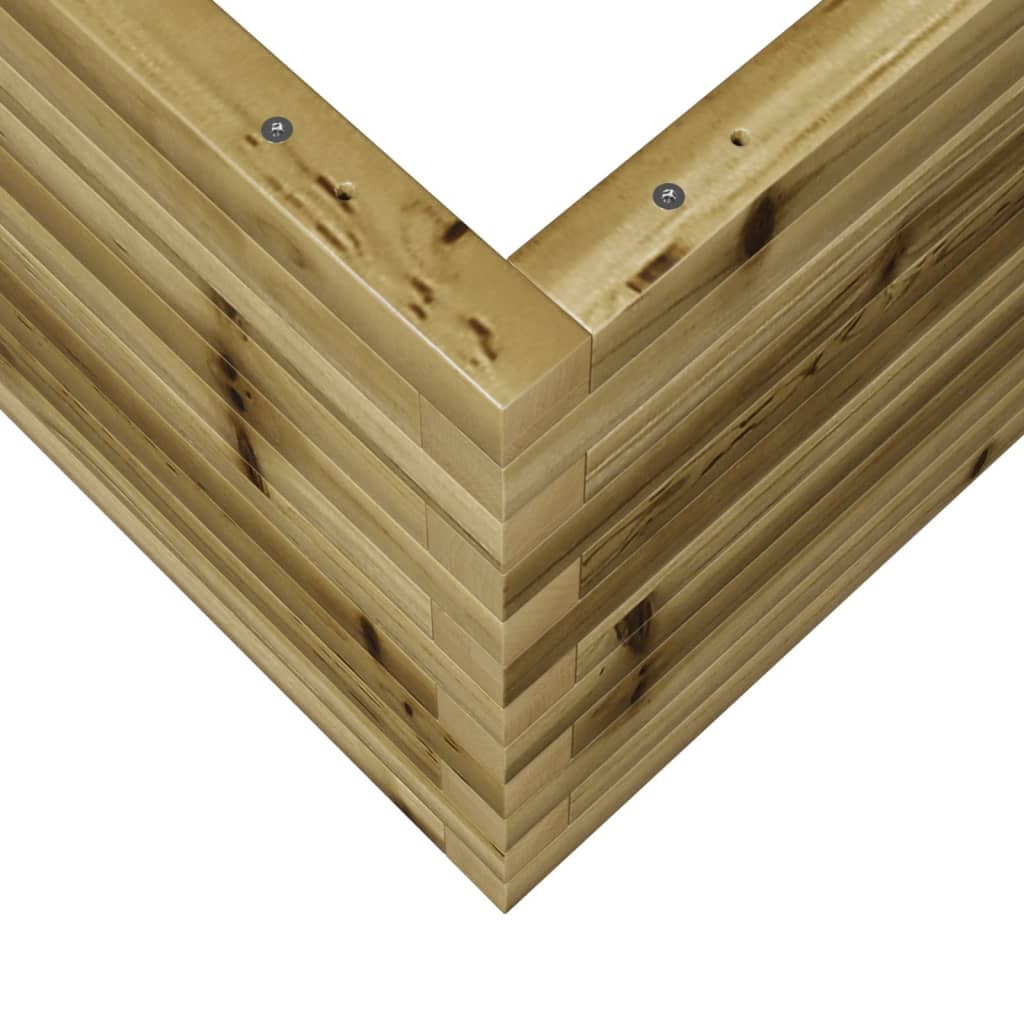 Sodo lovelis, 50x50x45,5cm, impregnuota pušies mediena