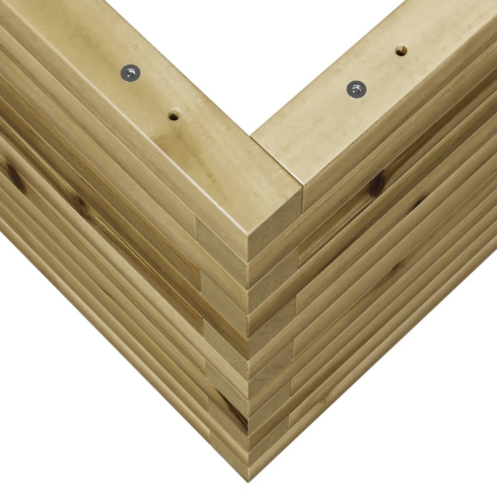 Sodo lovelis, 70x40x45,5cm, impregnuota pušies mediena