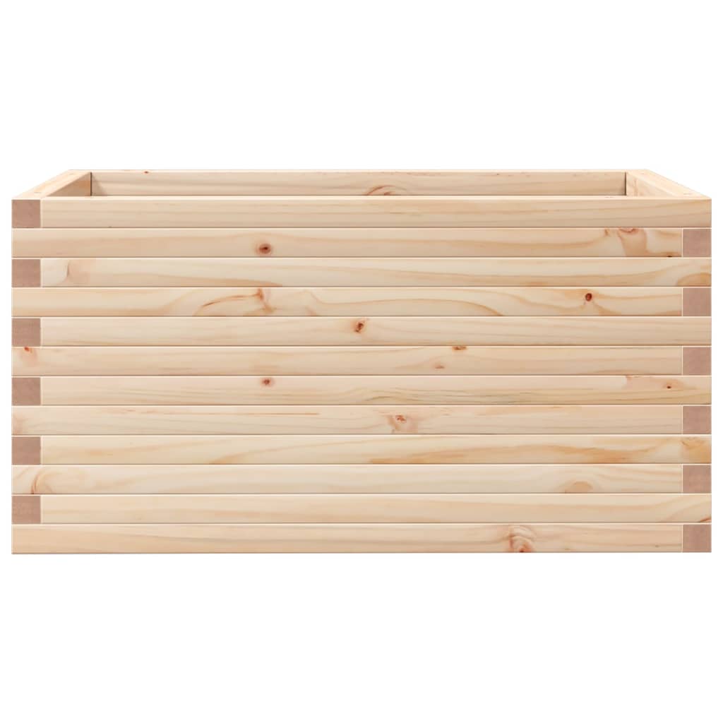 Sodo lovelis, 90x60x45,5cm, pušies medienos masyvas