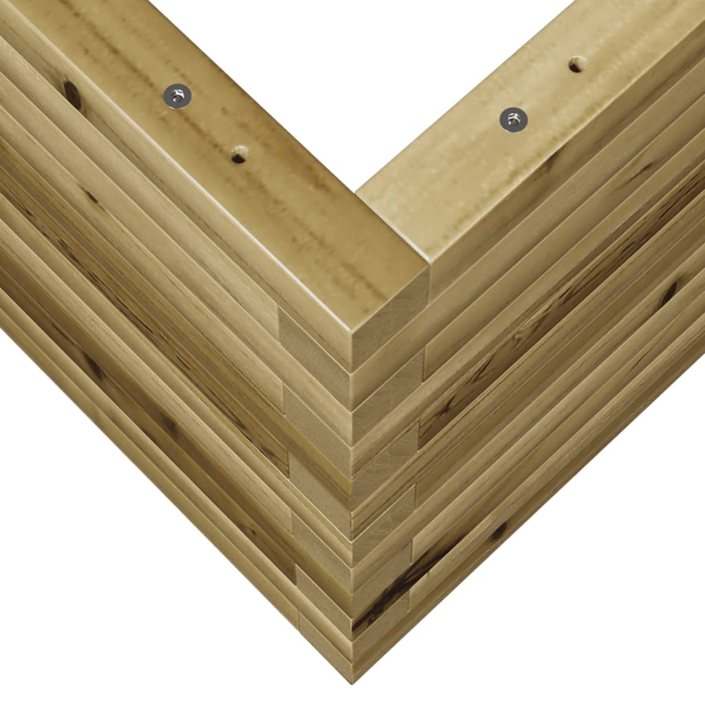 Sodo lovelis, 90x60x45,5cm, impregnuota pušies mediena