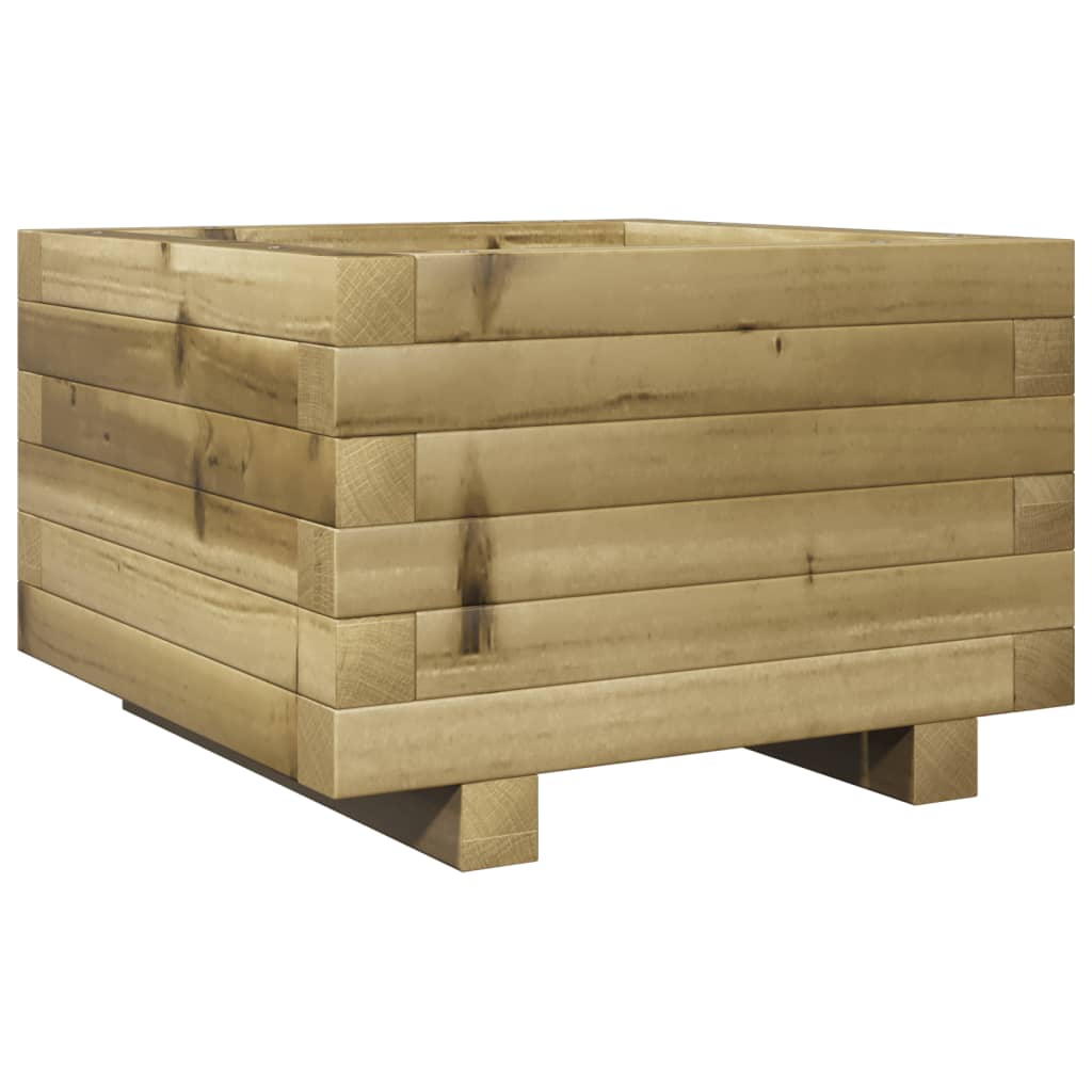 Sodo lovelis, 40x40x26,5cm, impregnuota pušies mediena
