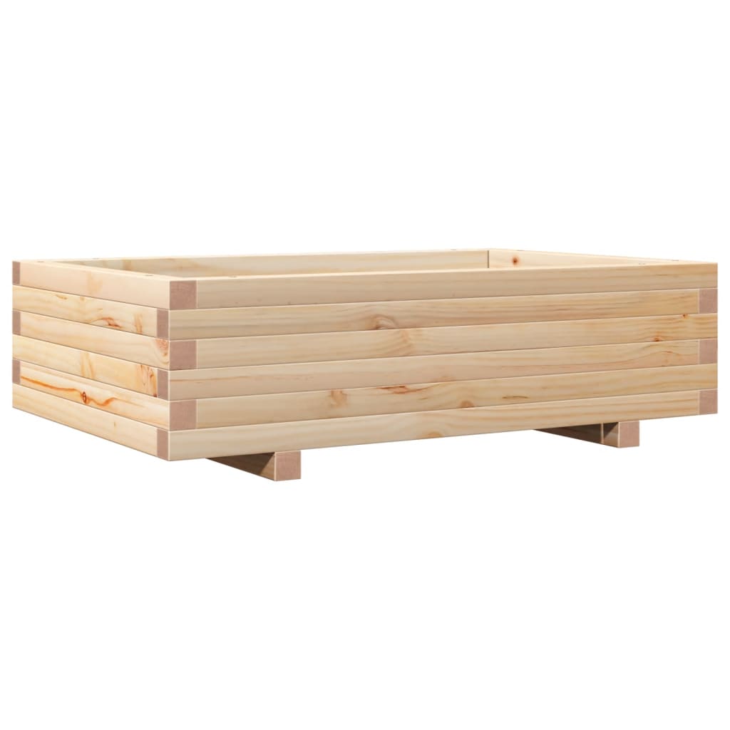 Sodo lovelis, 90x60x26,5cm, pušies medienos masyvas