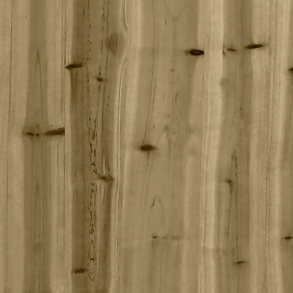Sodo lovelis, 70x70x49,5cm, impregnuota pušies mediena
