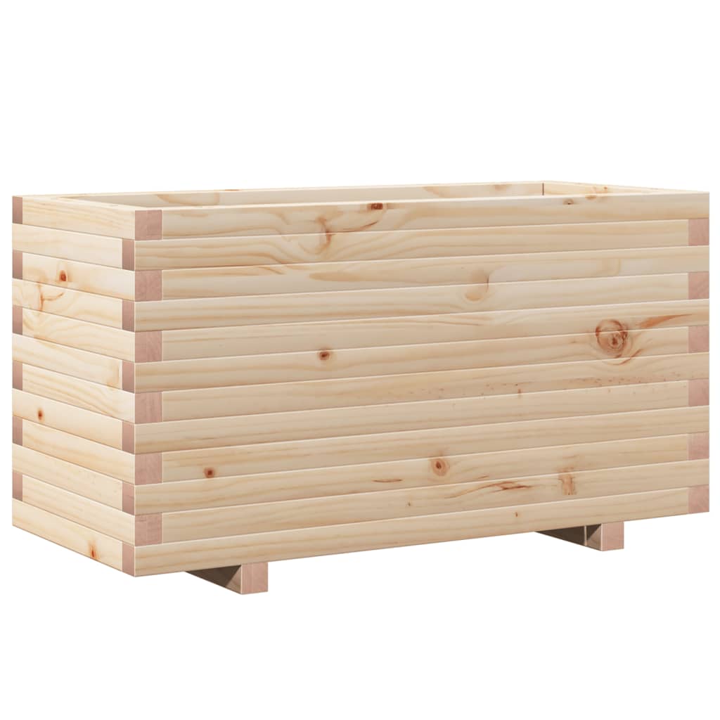Sodo lovelis, 90x40x49,5cm, pušies medienos masyvas