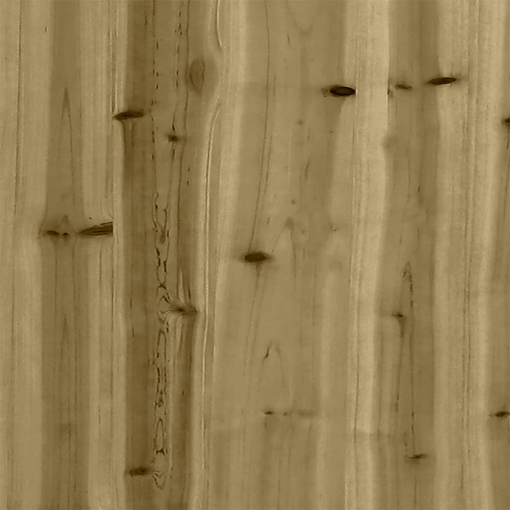 Sodo lovelis, 90x40x49,5cm, impregnuota pušies mediena