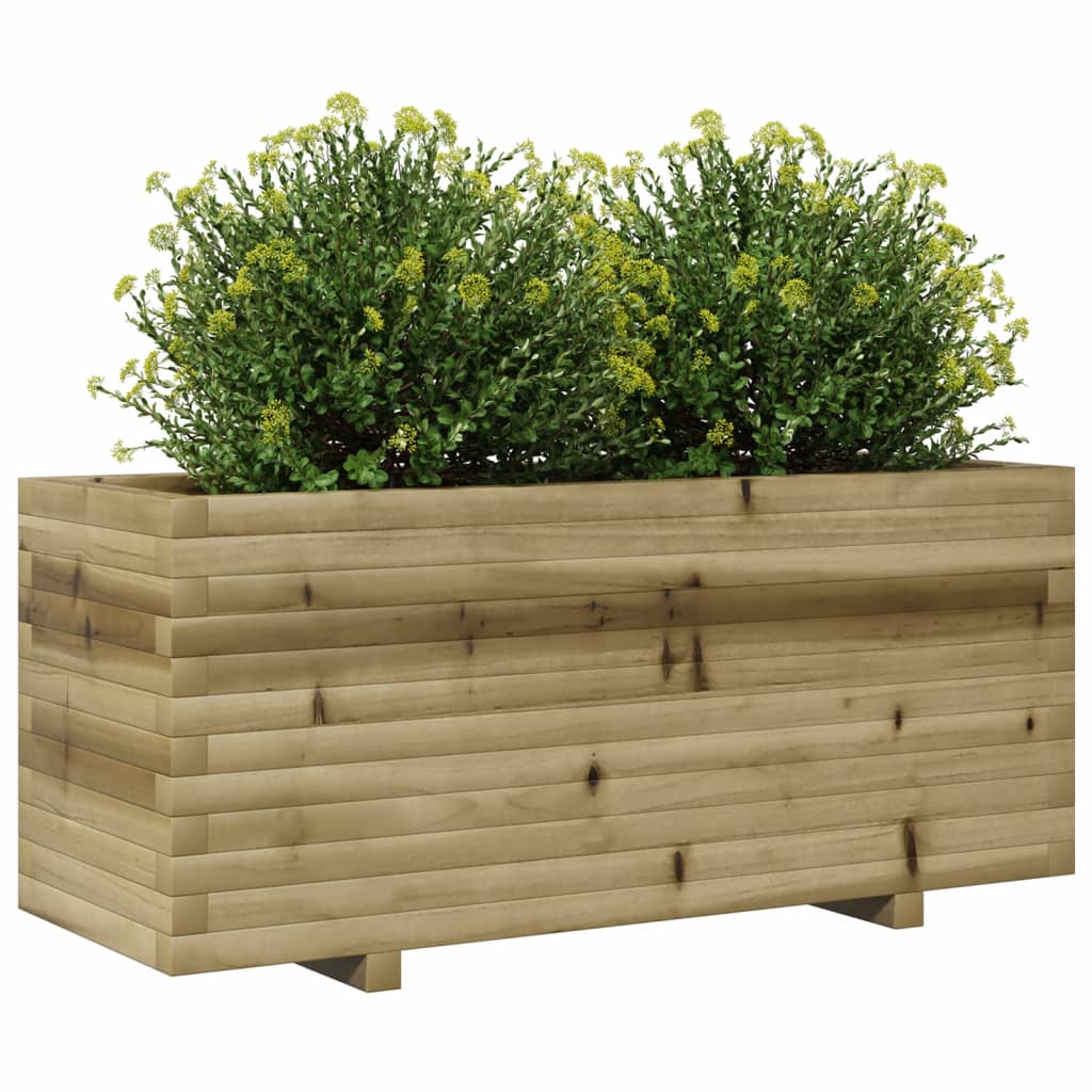 Sodo lovelis, 110x40x49,5cm, impregnuota pušies mediena