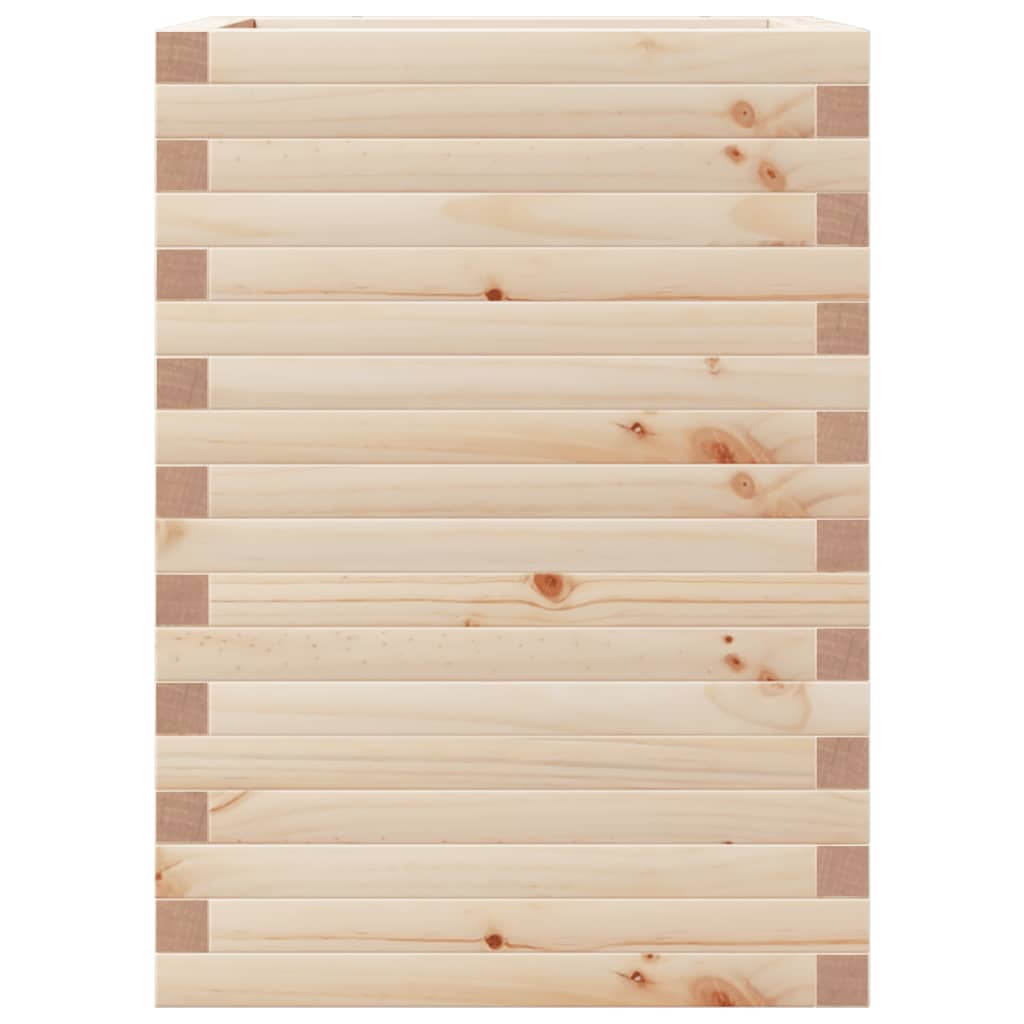 Sodo lovelis, 50x50x68,5cm, pušies medienos masyvas