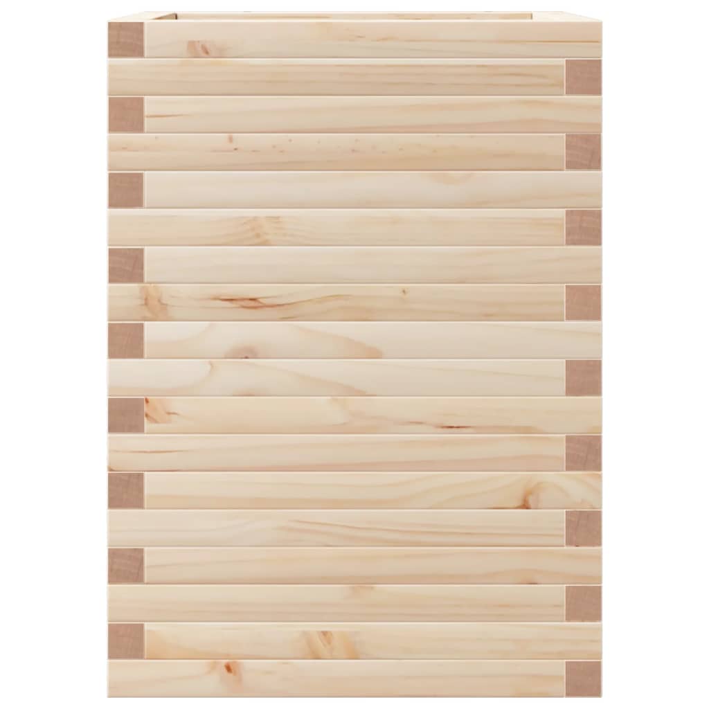 Sodo lovelis, 50x50x68,5cm, pušies medienos masyvas