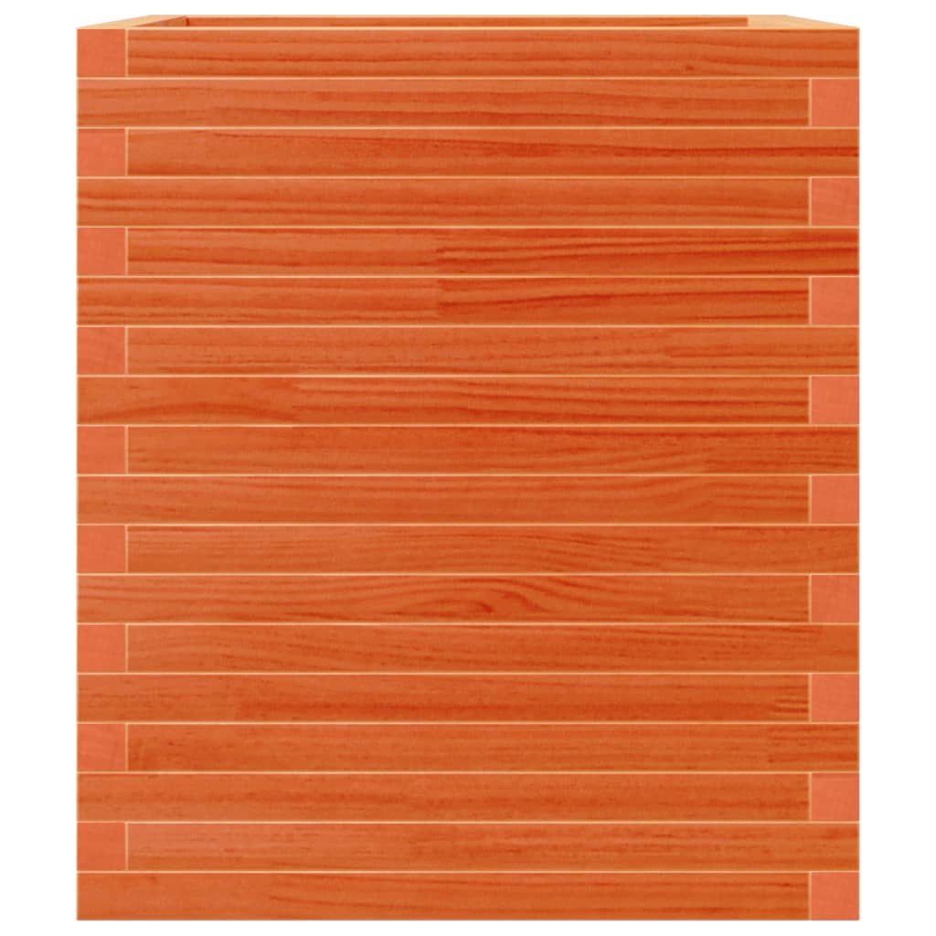 Sodo lovelis, vaško rudas, 60x60x68,5cm, pušies masyvas