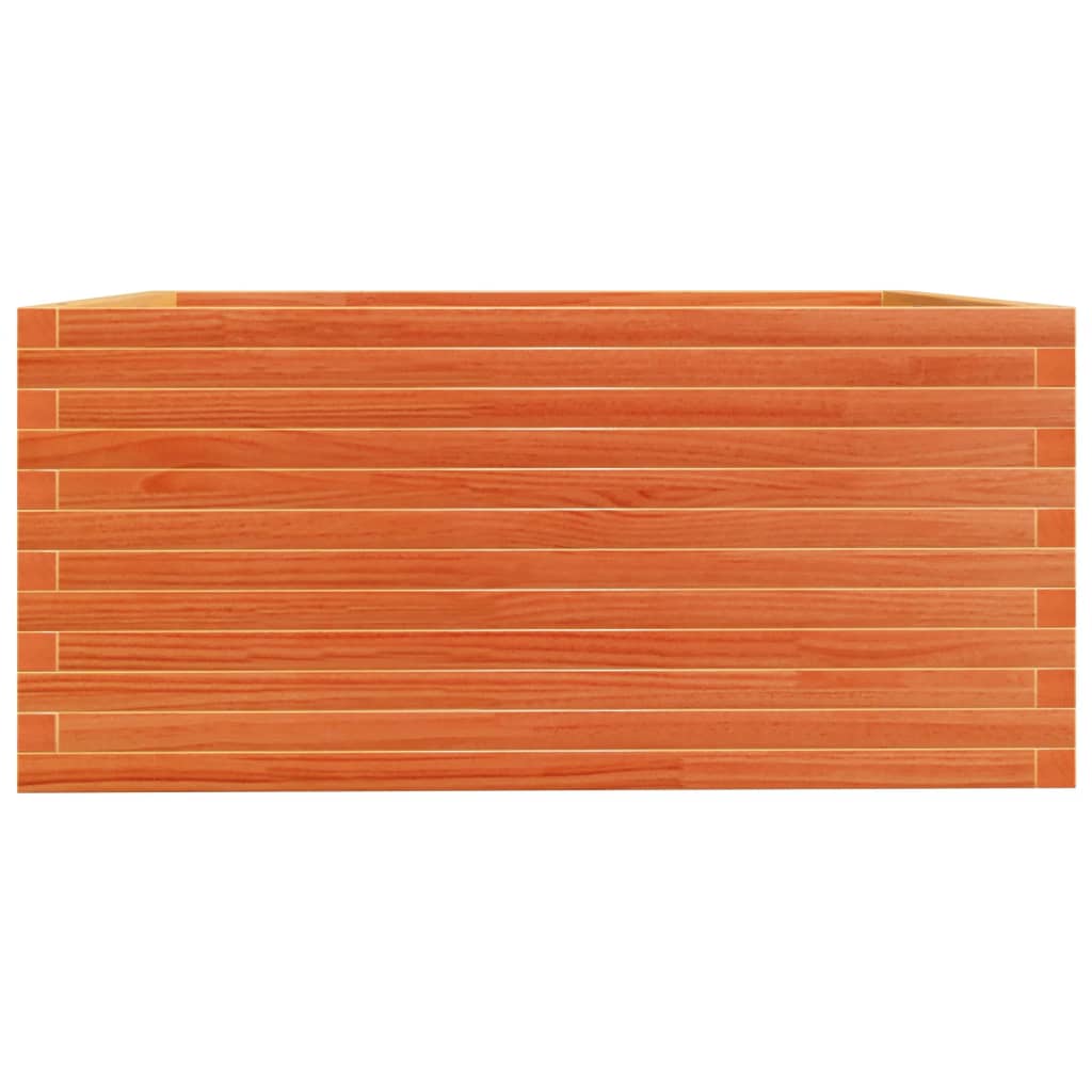 Sodo lovelis, vaško rudas, 100x100x49,5cm, pušies masyvas