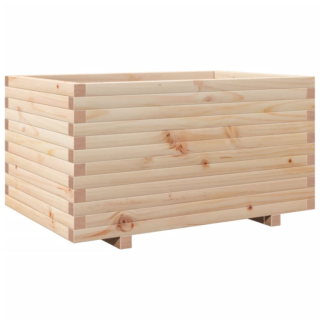 Sodo lovelis, 90x60x49,5cm, pušies medienos masyvas