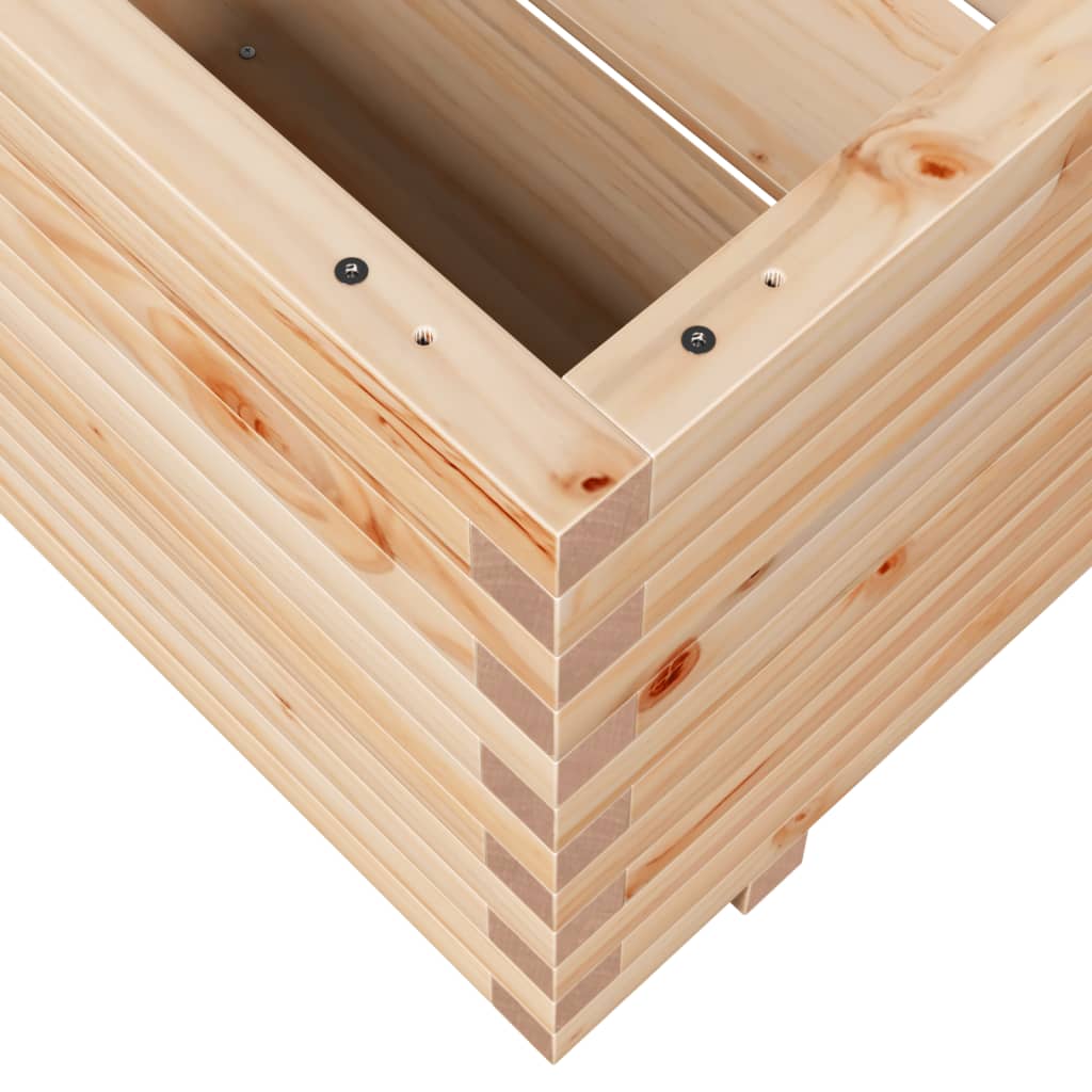 Sodo lovelis, 90x60x49,5cm, pušies medienos masyvas