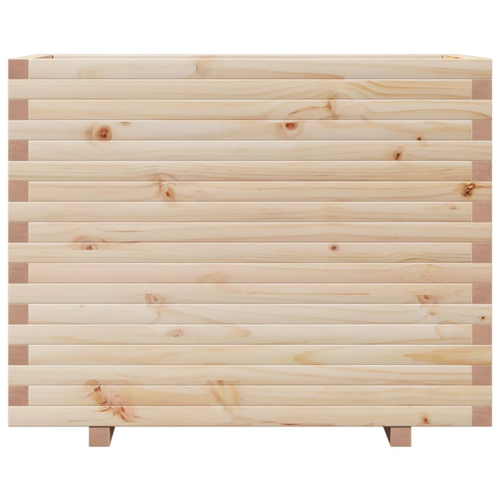 Sodo lovelis, 90x60x72,5cm, pušies medienos masyvas