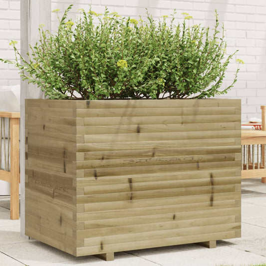 Sodo lovelis, 90x60x72,5cm, impregnuota pušies mediena