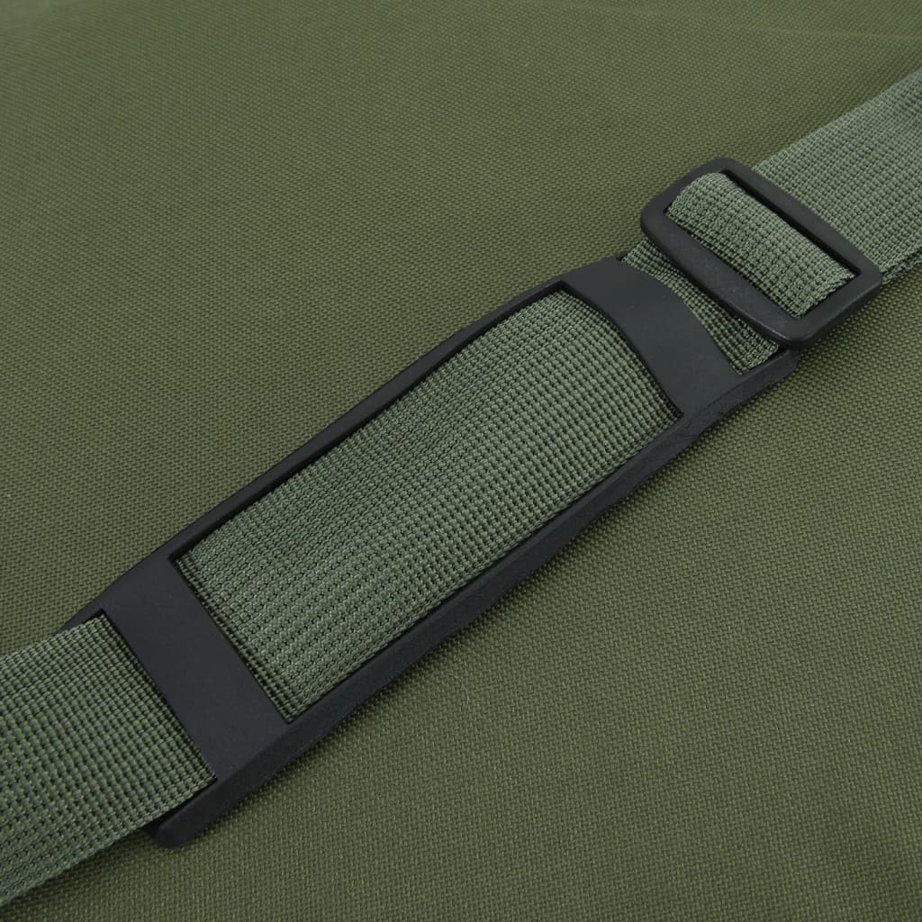 Žvejybos krepšys, žalias, audinys, vandeniui atsparus