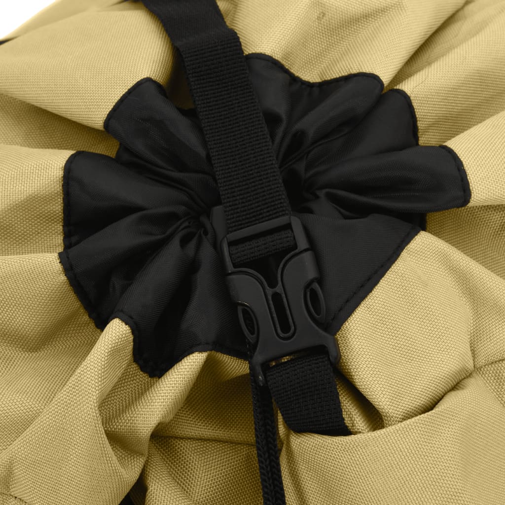 Turistinė kuprinė, chaki, 60L, oksfordo audinys