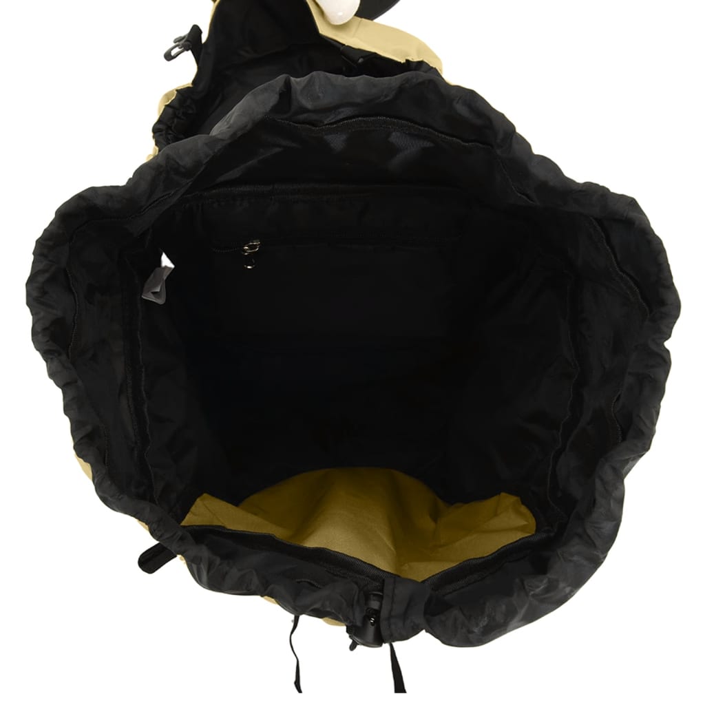 Turistinė kuprinė, chaki, 100L, oksfordo audinys