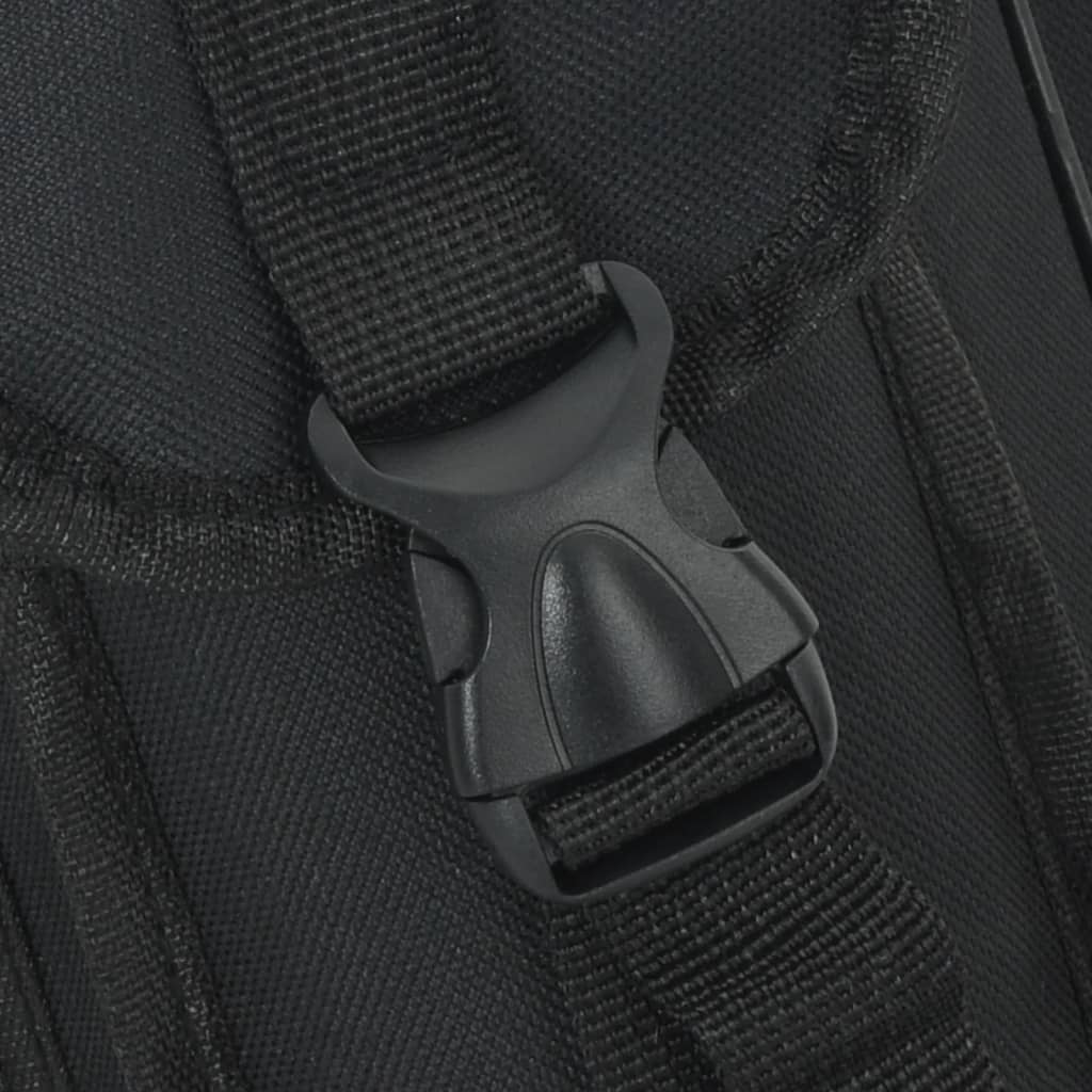 Meškerės krepšys, juodas, 150cm, oksfordo audinys