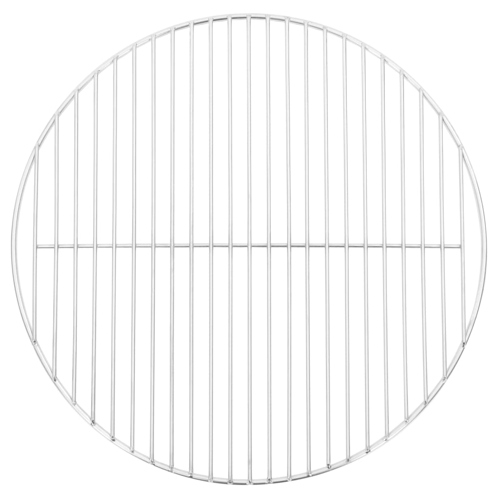BBQ grotelės, skersmuo 44,5cm, nerūdijantis plienas, apvalios