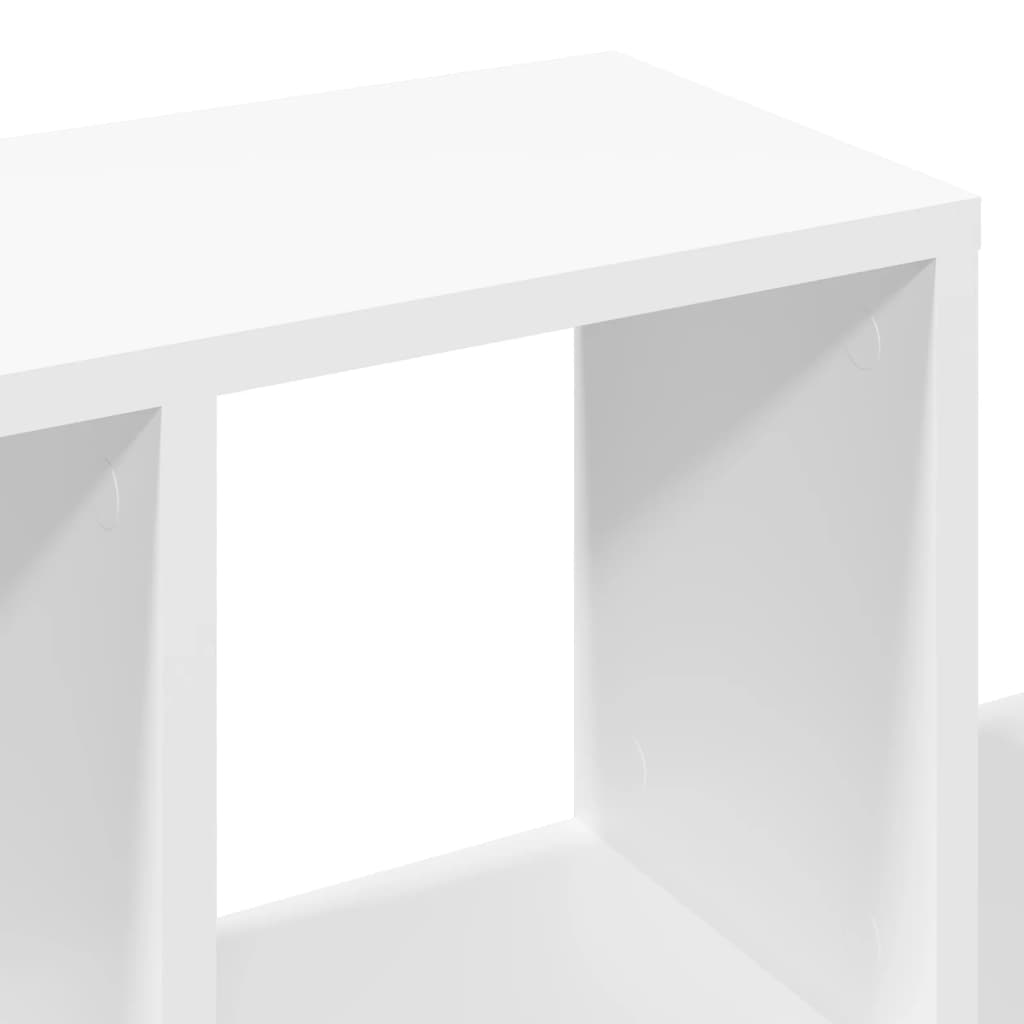 Sieninė lentyna, baltos spalvos, 100x20x53cm, apdirbta mediena