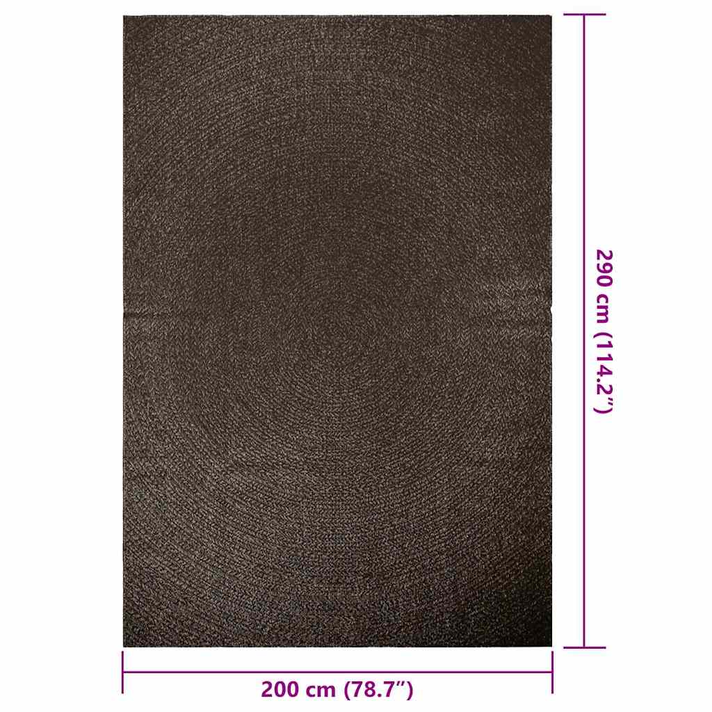 Kilimas ZIZUR, 200x290 cm, džiuto imitacija, vidaus ir lauko