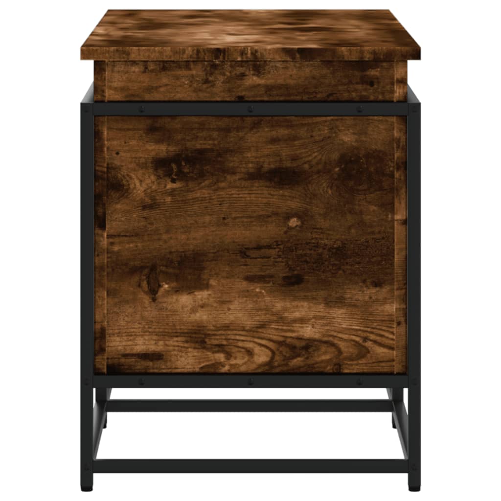 Daiktadėžė su dangčiu, dūminė, 100x40x51,5cm, apdirbta mediena