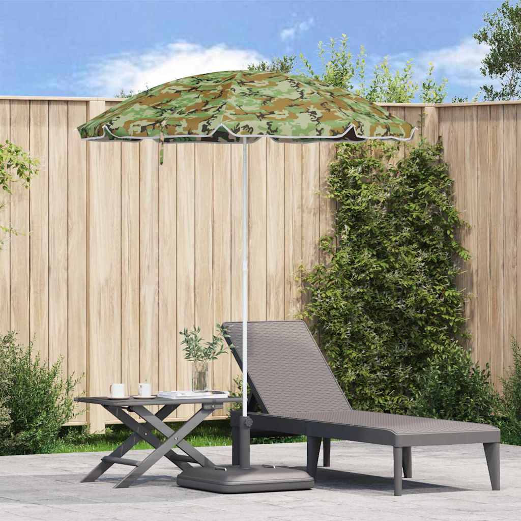 Paplūdimio skėčius Žalia 206 x 206 x 212 cm