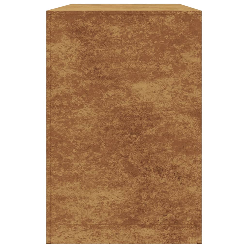 malkinė lentyna 100x40x60 cm oro sąlygoms atsparus plienas