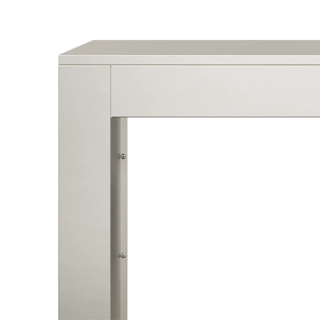 malkinė lentyna 100x40x60 cm oro sąlygoms atsparus plienas