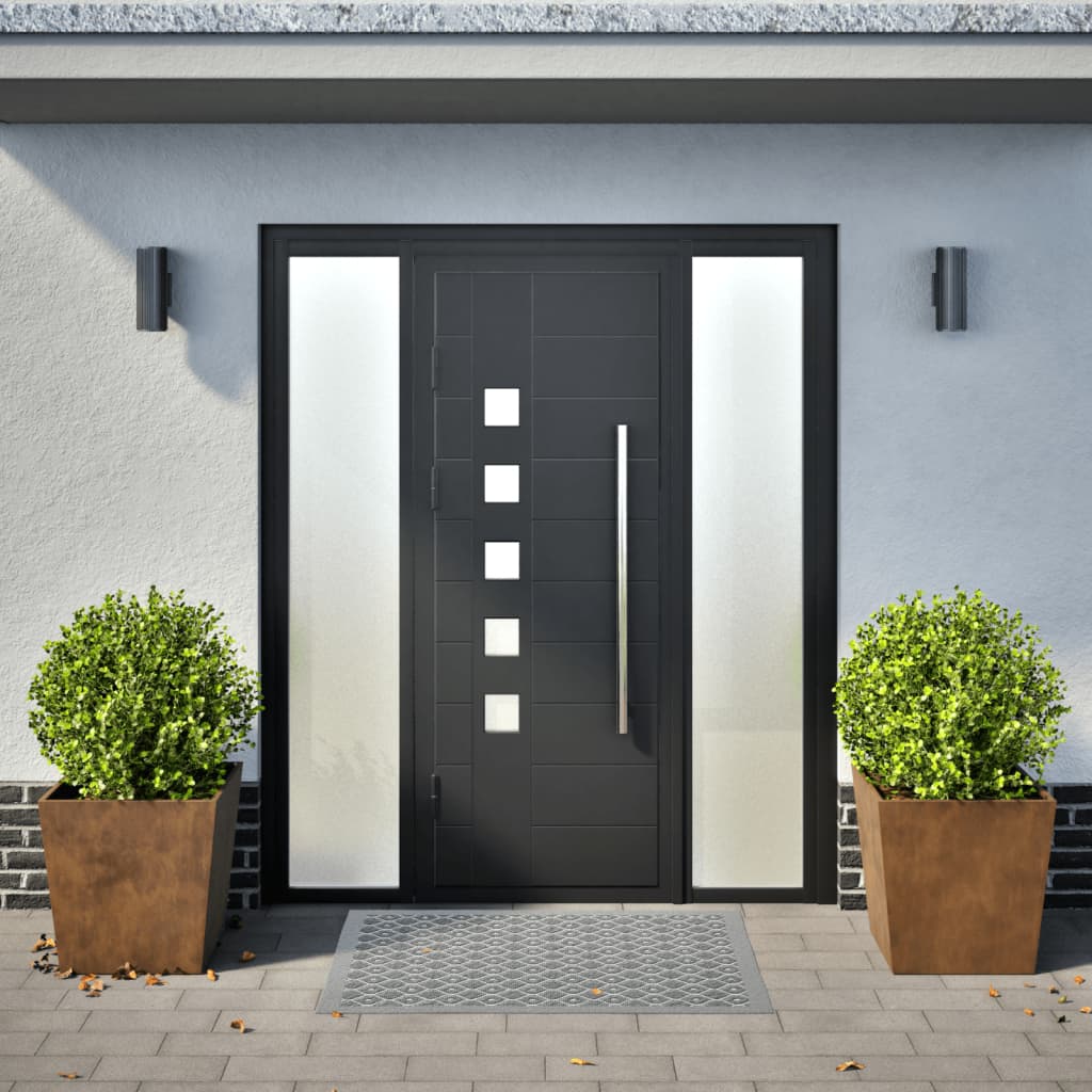 sodo vazonai 2 vnt 50x50x50 cm oro sąlygoms atsparus plienas