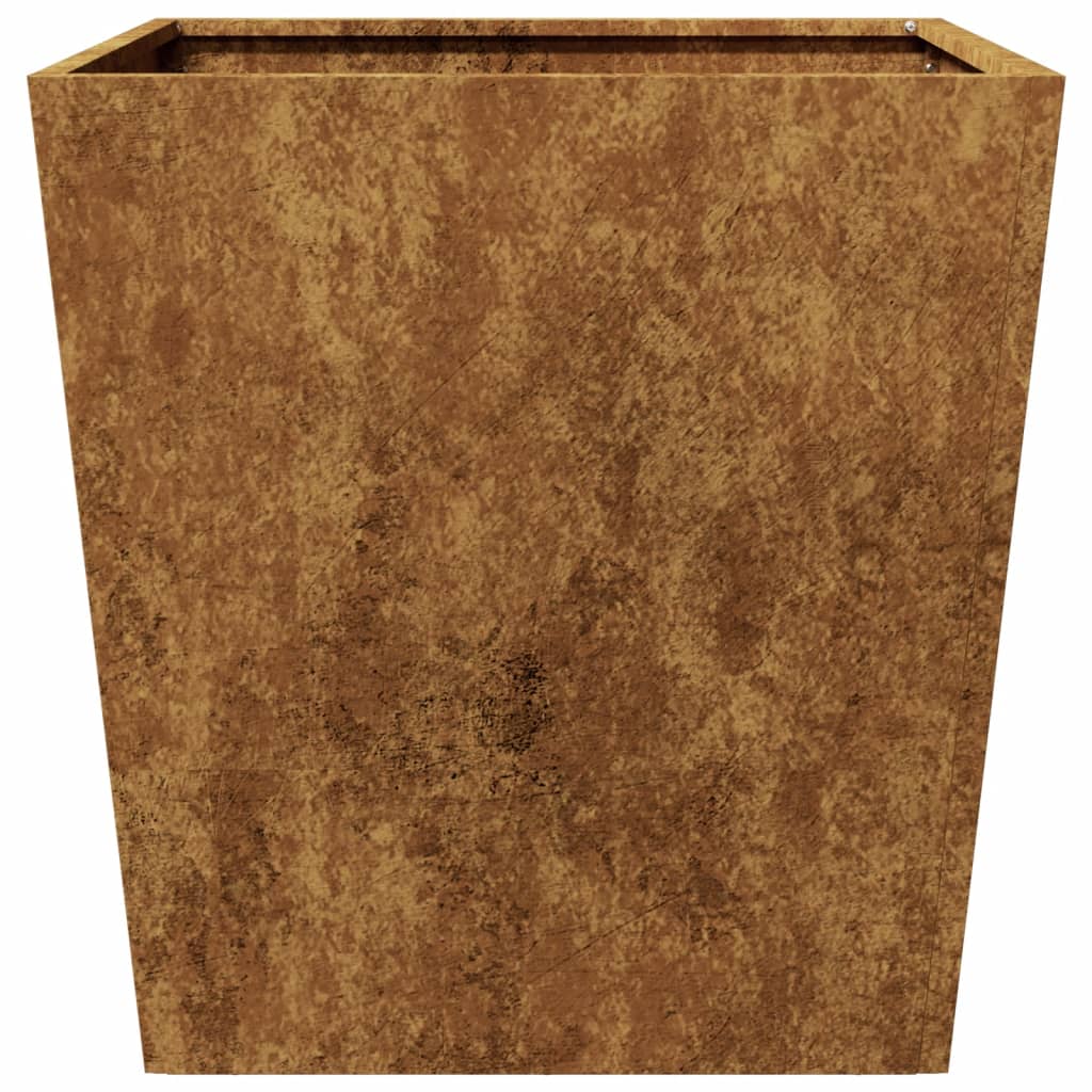 sodo vazonai 2 vnt 50x50x50 cm oro sąlygoms atsparus plienas