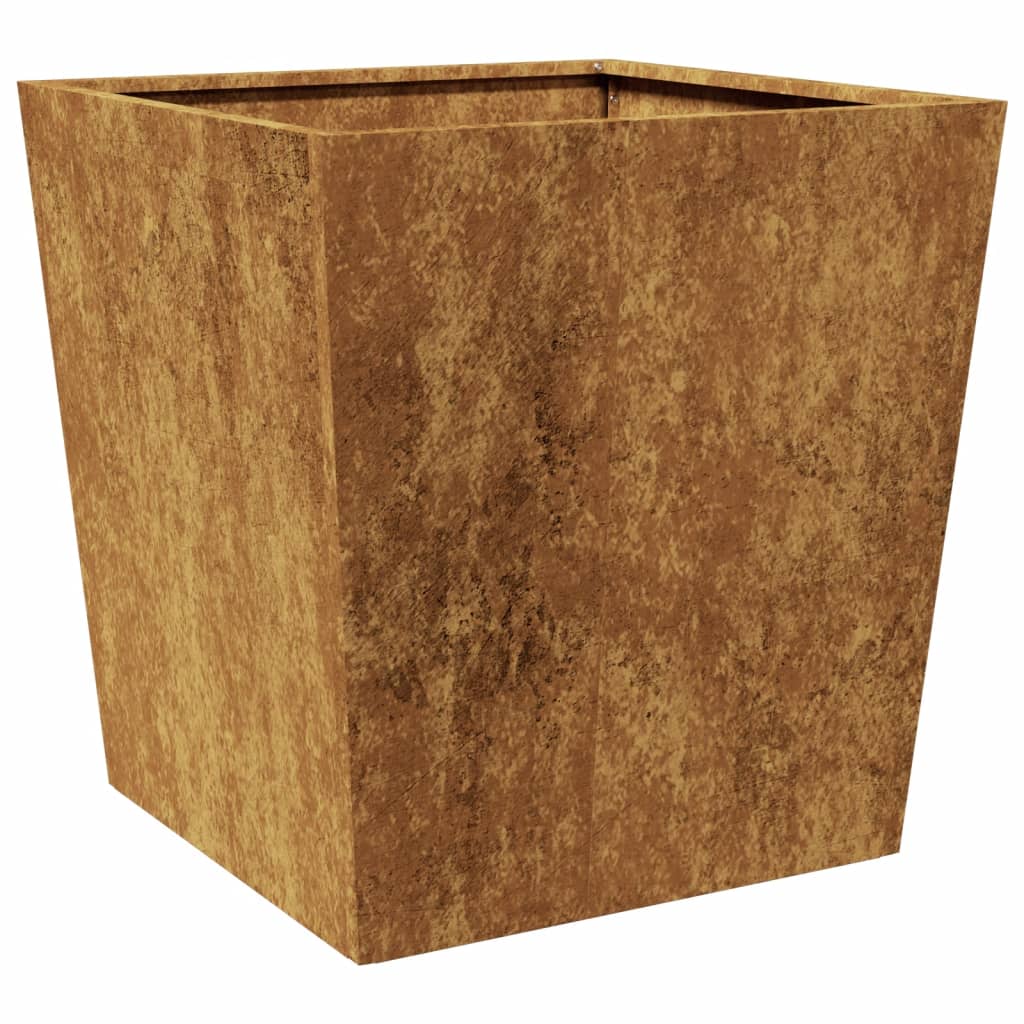 sodo vazonai 2 vnt 50x50x50 cm oro sąlygoms atsparus plienas